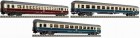 561902 Fleischmann Set of 3 Passenger cars &quot;30 Years of InterCity&quot;  (extension for set #561901)